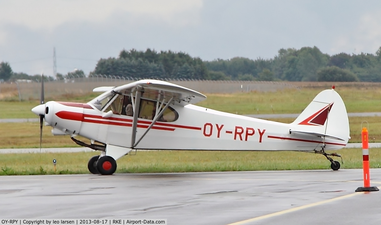 OY-RPY, 1963 Piper PA-18-150 Super Cub C/N 18-8092, Roskilde Air Show 17.8.13