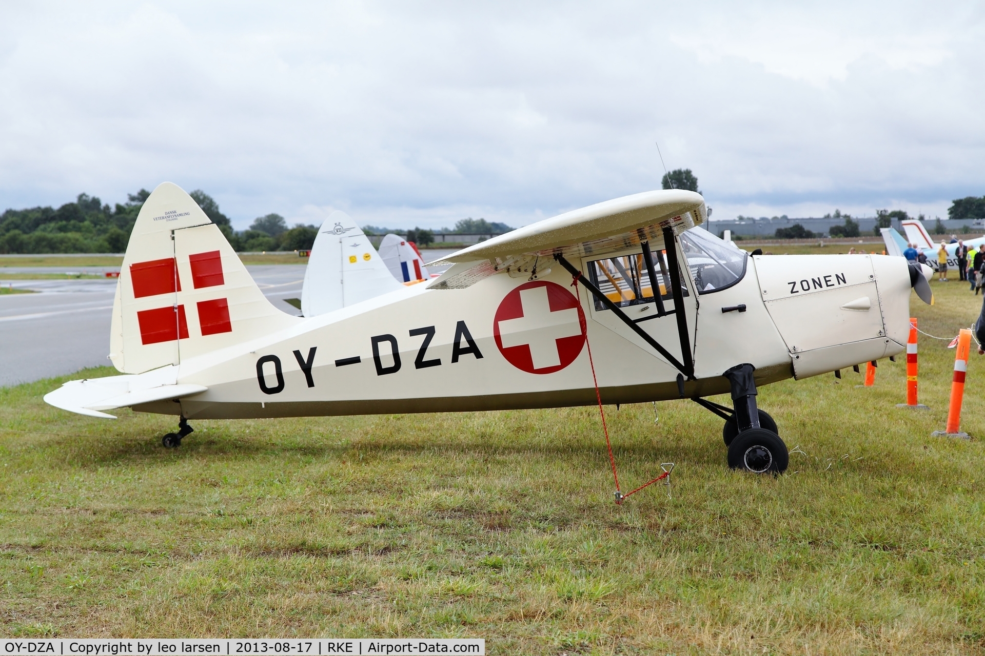 OY-DZA, 1946 SAI KZ III U-3 C/N 66, Roskilde Air Show 17.8.13