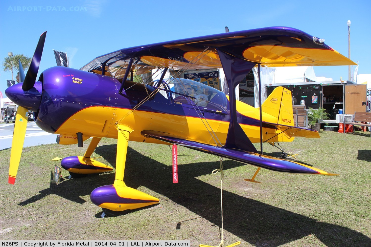 N26PS, Pitts Model 12 C/N 298, Pitts 12