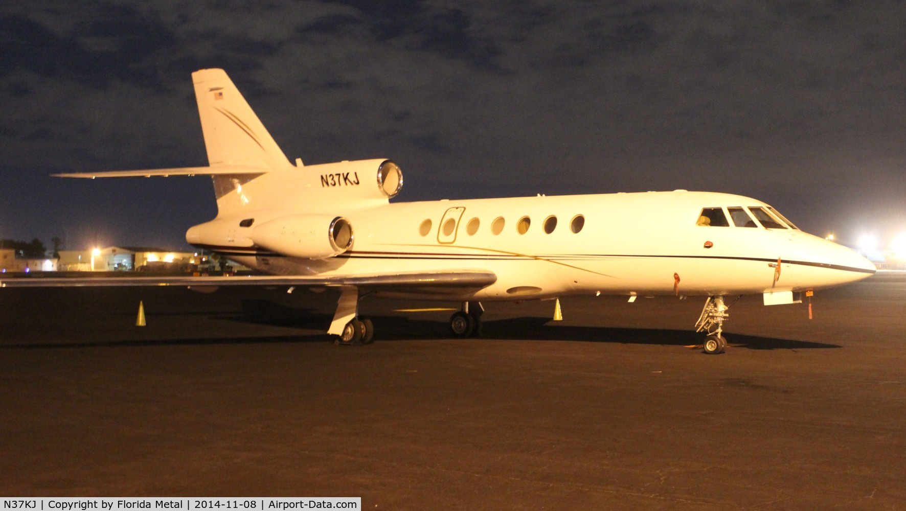 N37KJ, 1987 Dassault Falcon 50 C/N 173, Falcon 50