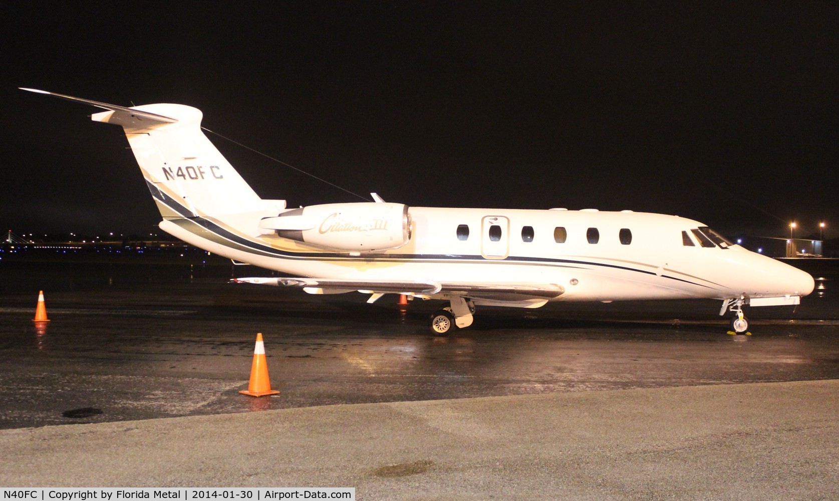 N40FC, 1987 Cessna 650 C/N 650-0143, Citation 650