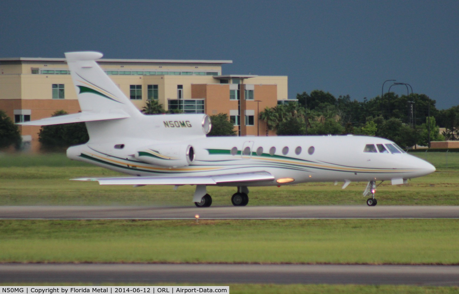 N50MG, 1996 Dassault Falcon 50 C/N 255, Falcon 50