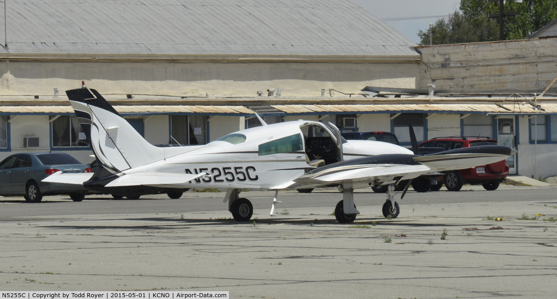 N5255C, 1978 Cessna T310R C/N 310R1528, Parked at Chino