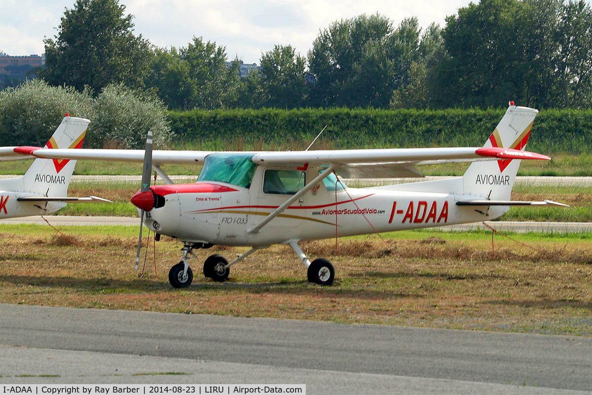 I-ADAA, 1982 Reims F152 C/N 1914, R/Cessna F.152 [1914] (Aviomar) Rome-Urbe~I 23/08/2014
