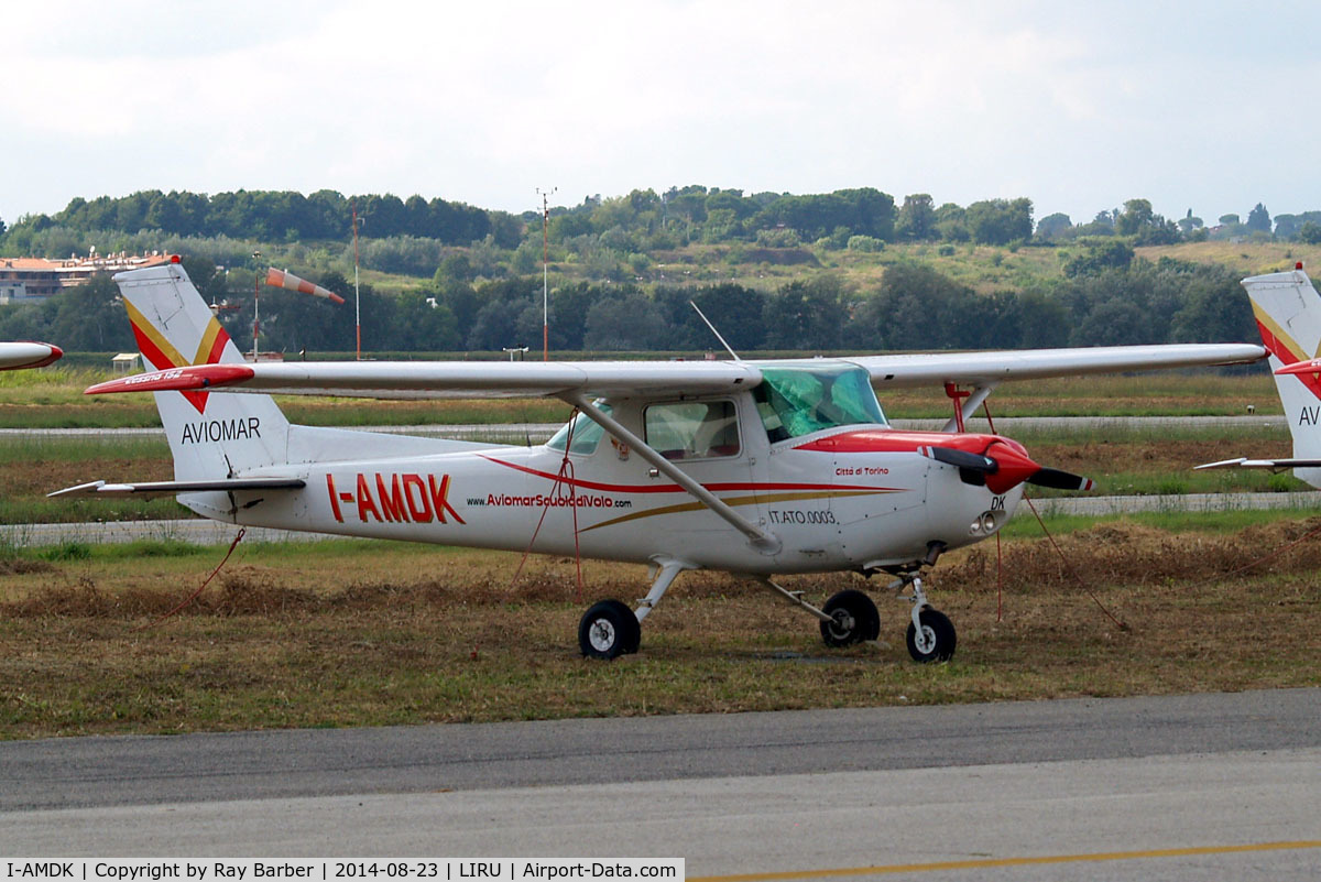 I-AMDK, 1982 Cessna 152 C/N 15285603, Cessna 152 [152-85603] (Aviomar) Rome-Urbe~I 23/08/2014