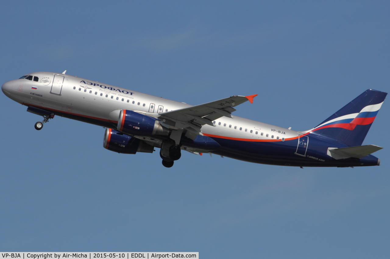 VP-BJA, 2013 Airbus A320-214 C/N 5536, Aeroflot