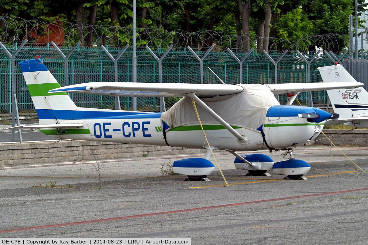 OE-CPE, Reims F150M C/N F15001374, R/Cessna F.150M [1374] Rome-Urbe~I 23/08/2014