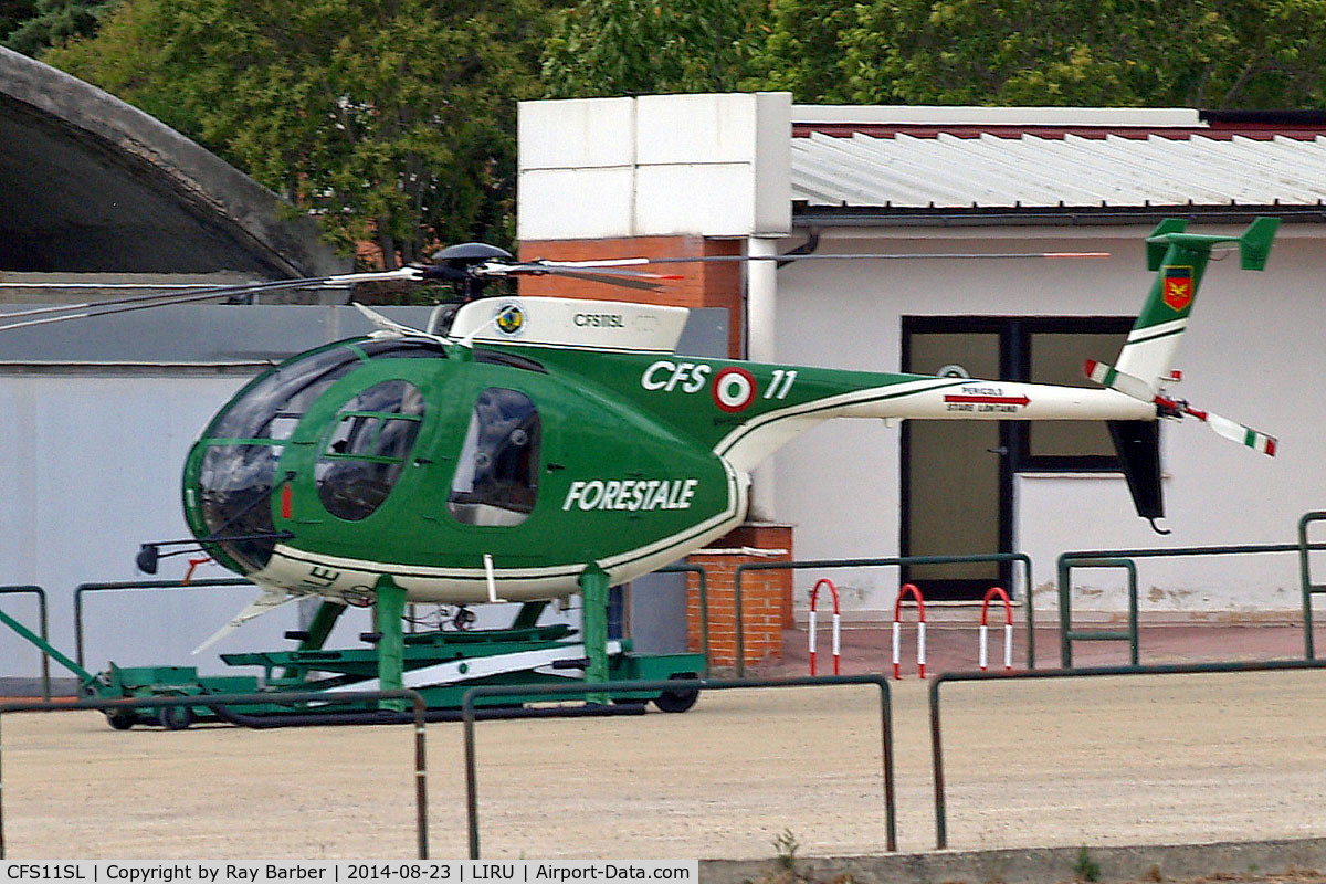 CFS11SL, Breda Nardi NH-500D C/N BH-15, Breda-Nardi NH-500D [BH-15] (Italian Forestry Corps) Rome-Urbe~I 23/08/2014