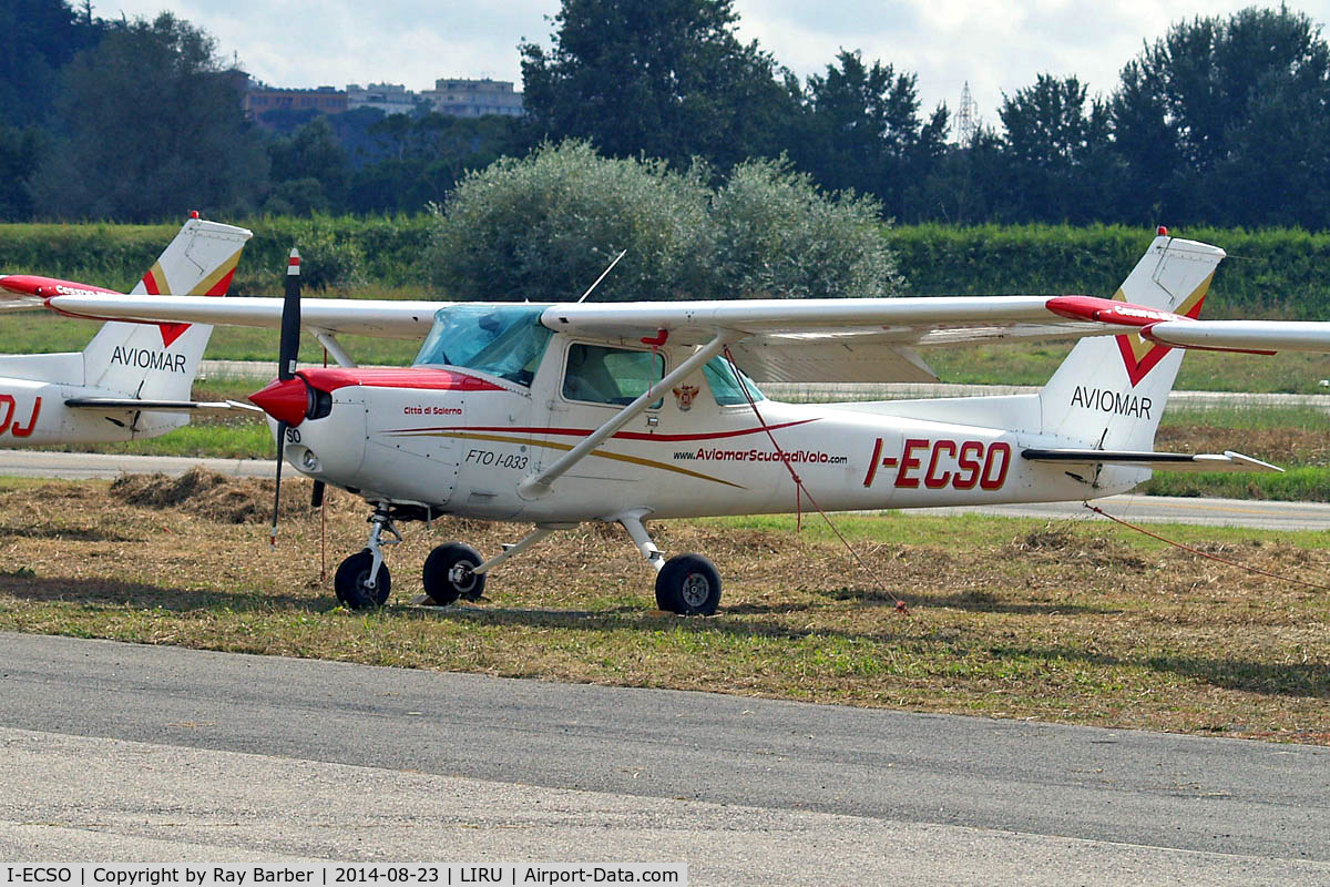 I-ECSO, 1982 Cessna 152 C/N 152-83856, Cessna 152 [152-83856] (Aviomar) Rome-Urbe~I 23/08/2014