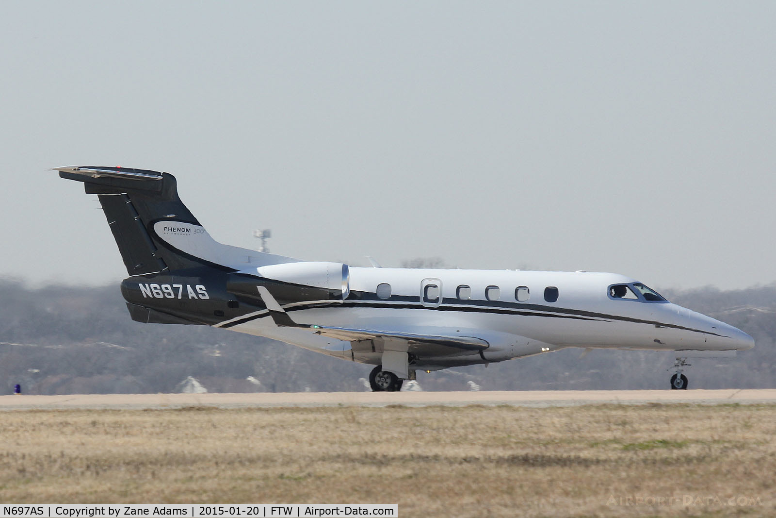 N697AS, 2011 Embraer EMB-505 Phenom 300 C/N 50500056, At Meacham Field - Fort Worth, TX
