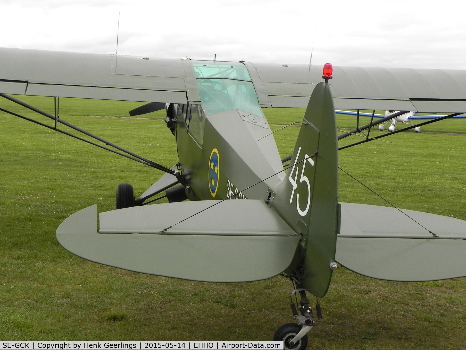 SE-GCK, Piper PA-18-150 Super Cub Super Cub C/N Not found SE-GCK, Hoogeveen Aerodrome  , Wings and Wheels , 14 may 201