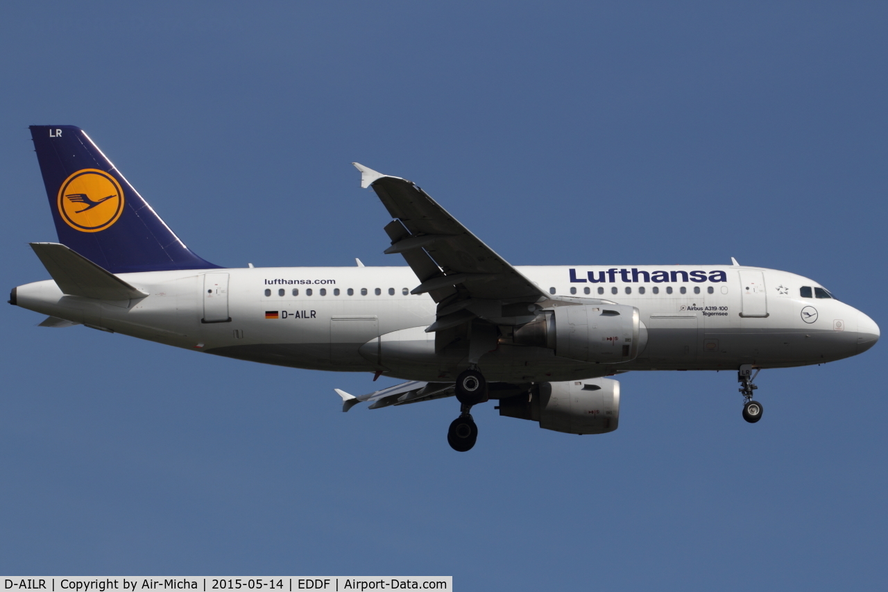 D-AILR, 1997 Airbus A319-114 C/N 723, Lufthansa