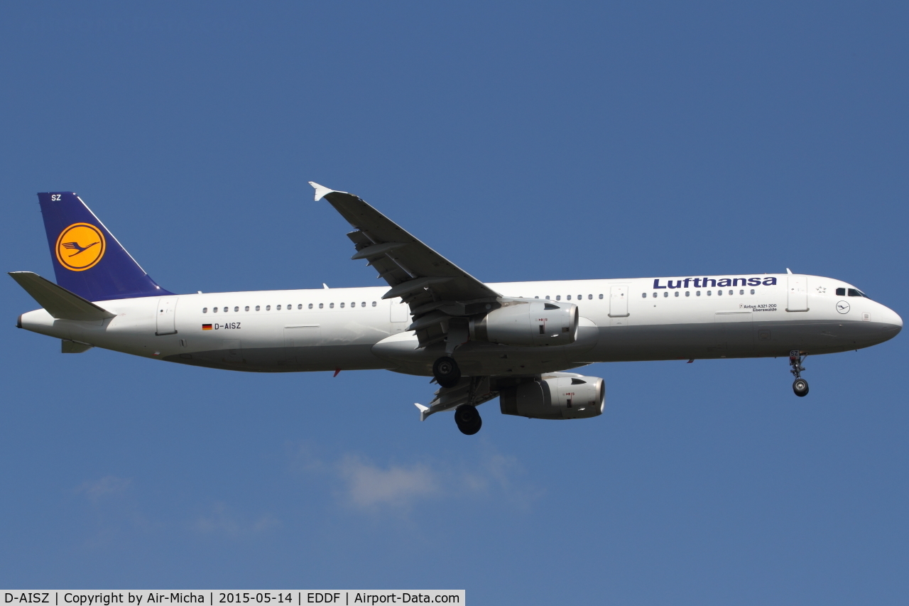 D-AISZ, 2009 Airbus A321-231 C/N 4085, Lufthansa