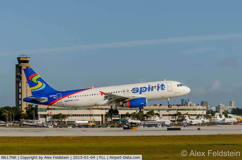 N617NK, 2012 Airbus A320-232 C/N 5387, Ft. Lauderdale