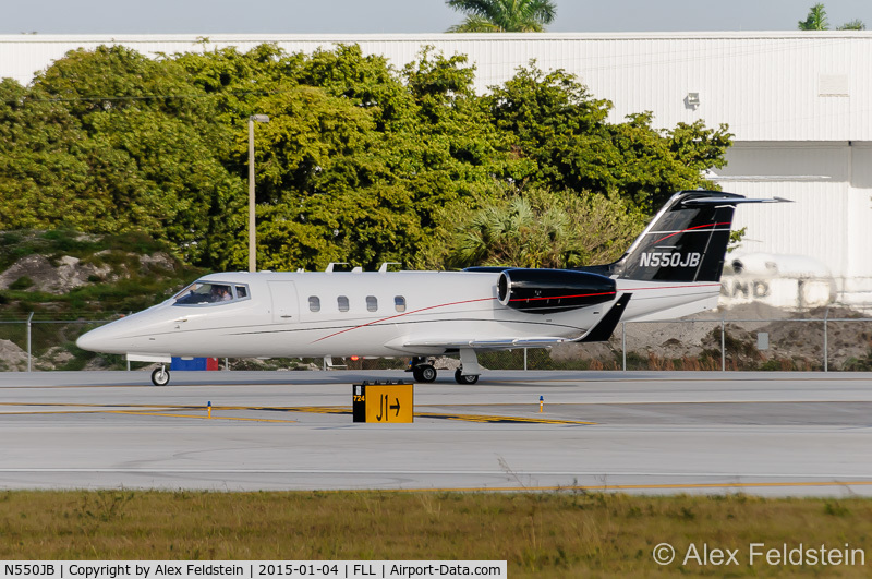 N550JB, Learjet 55 C/N 013, Ft. Lauderdale