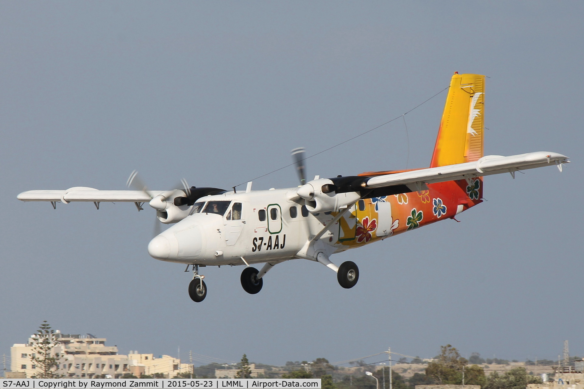 S7-AAJ, De Havilland Canada DHC-6-310 Twin Otter C/N 499, DHC-6 Twin Otter S7-AA Air Seychelles
