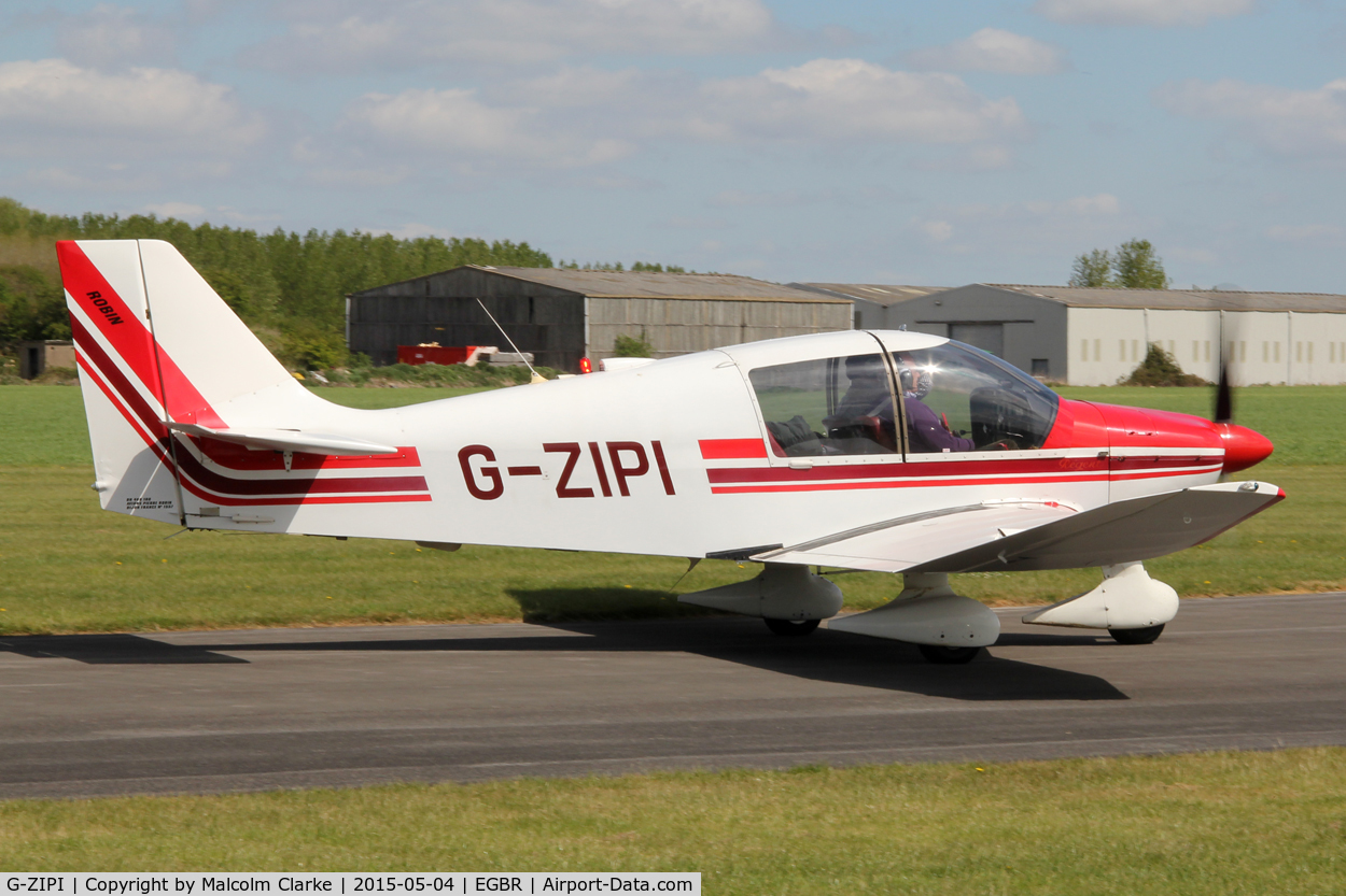 G-ZIPI, 1982 Robin DR-400-180 Regent Regent C/N 1557, Robin DR-400-180 Regent at The Real Aeroplane Club's Auster Fly-In, Breighton Airfield, May 4th 2015.