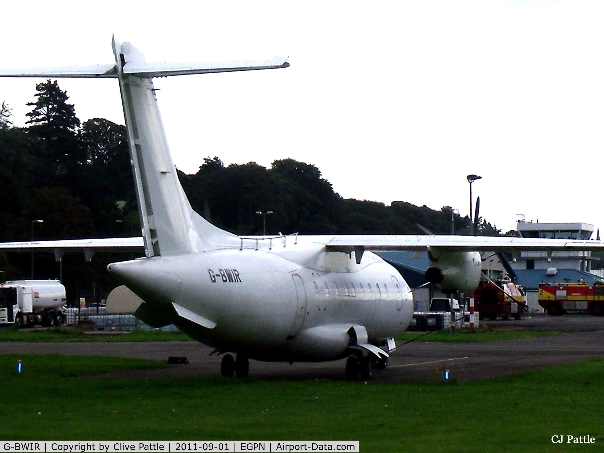 G-BWIR, 1995 Dornier 328-100 C/N 3023, Parked up at Dundee