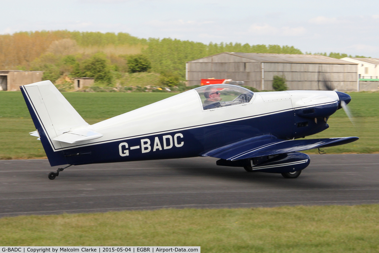 G-BADC, 1980 Rollason Beta B2A C/N PFA 002-10140, Rollason Beta B2A at The Real Aeroplane Club's Auster Fly-In, Breighton Airfield, May 4th 2015.