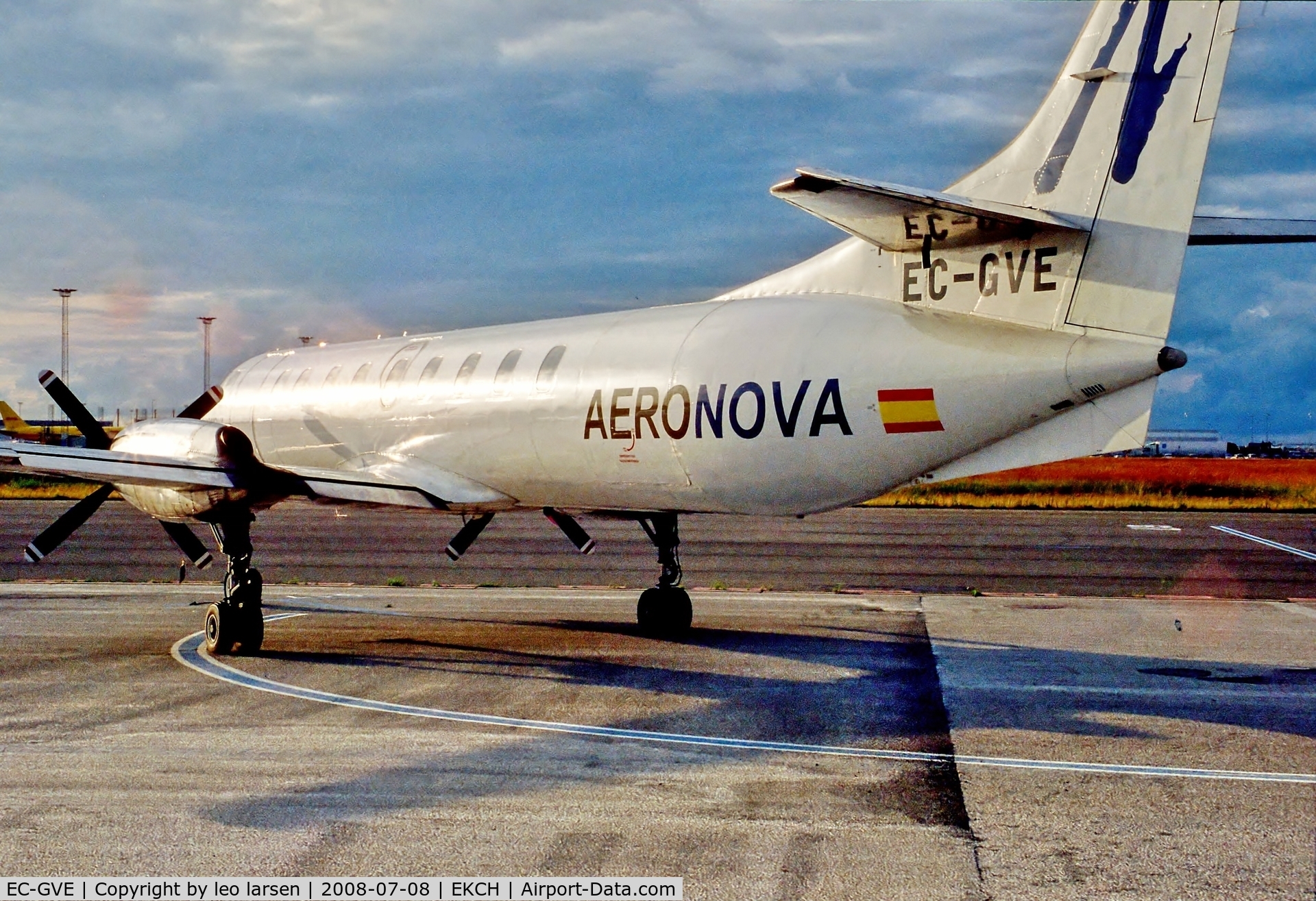 EC-GVE, 1987 Fairchild Swearingen SA-227AC Metro III C/N AC-669, Copenhage 8.7.08