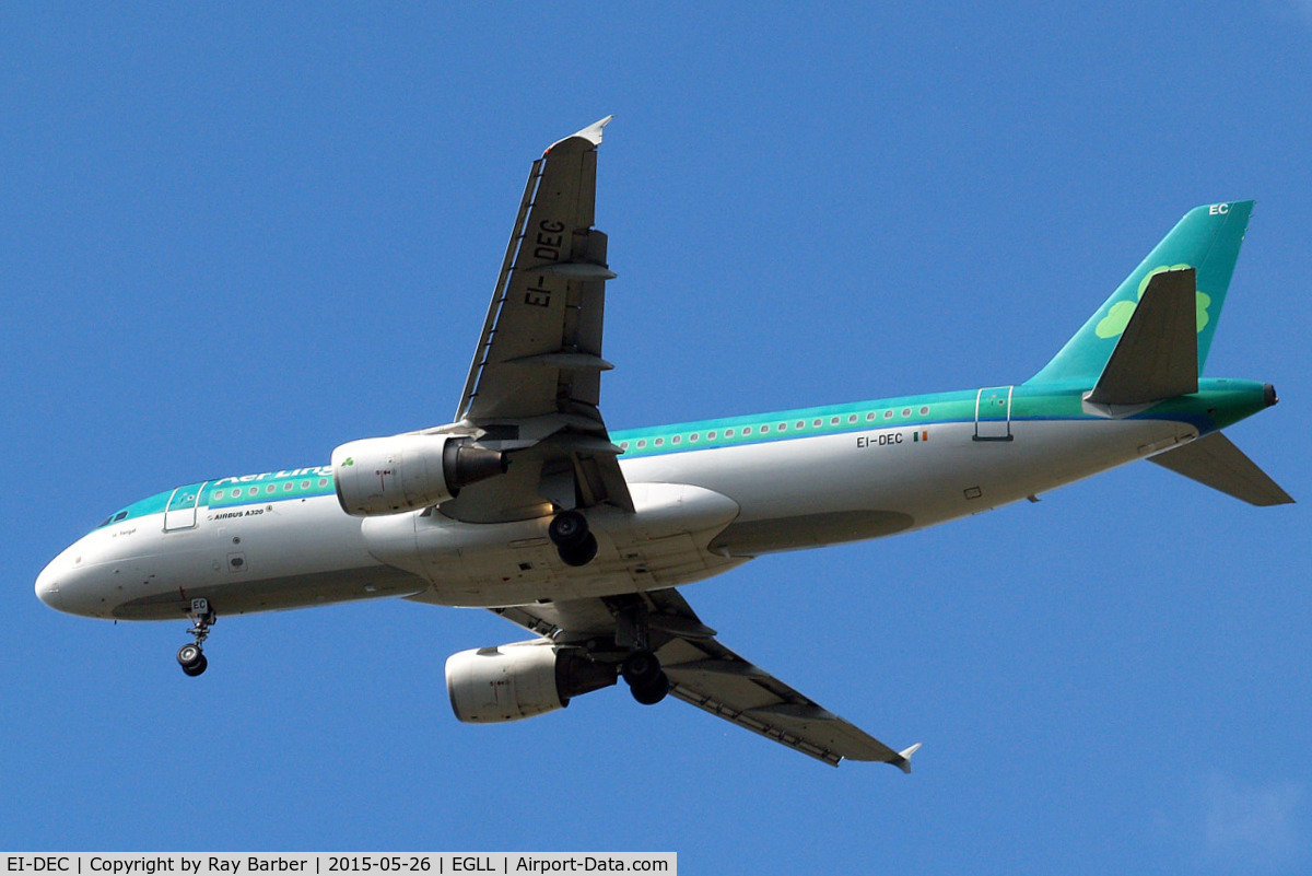 EI-DEC, 2004 Airbus A320-214 C/N 2217, Airbus A320-214 [2217] (Aer Lingus) Home~G 26/05/2015. On approach 27R.
