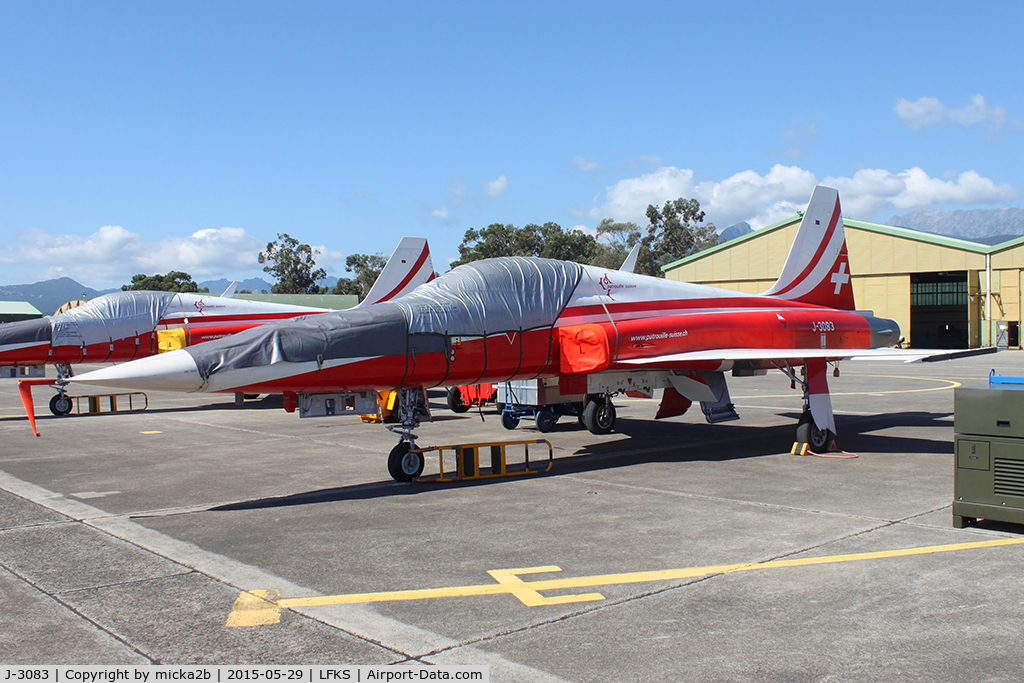 J-3083, Northrop F-5E Tiger II C/N L.1083, Parked