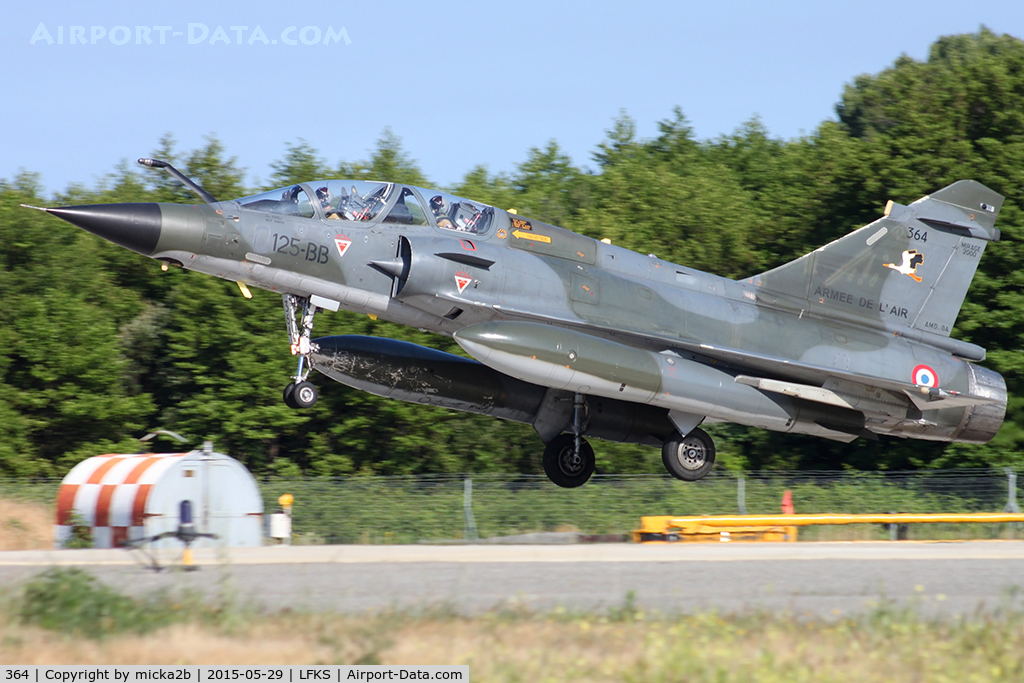 364, Dassault Mirage 2000N C/N 354, Landing