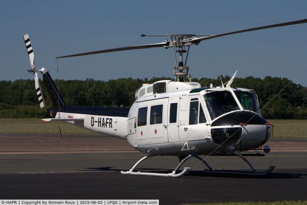 D-HAFR, Bell 205A-1 C/N 30318, Parked