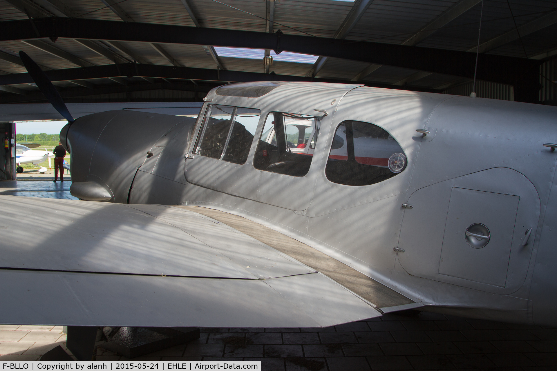 F-BLLO, Nord 1101 Noralpha C/N 179, In the back corner of an Early Birds Foundation hangar at Lelystad