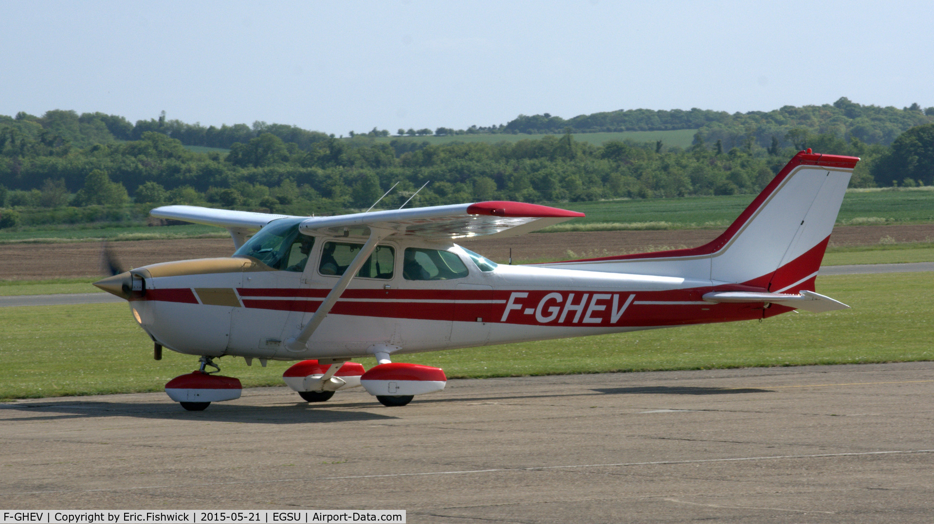 F-GHEV, Reims F172N Skyhawk C/N 172-69730, 3. F-GHEV at Duxford Airfield.