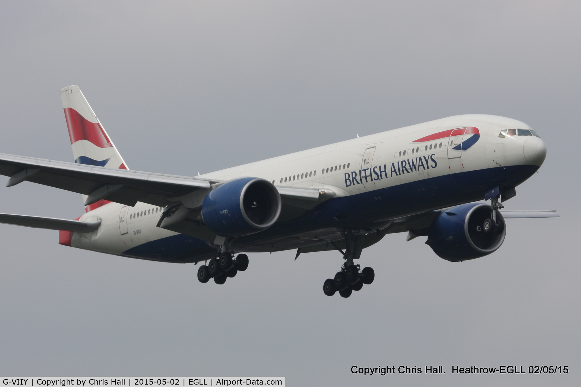 G-VIIY, 1999 Boeing 777-236 C/N 29967, British Airways