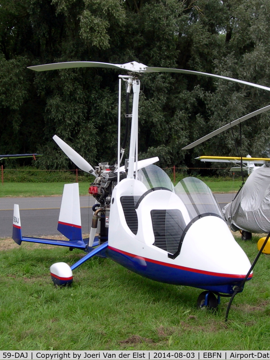 59-DAJ, Magni Gyro M-16 Tandem Trainer C/N Not found 62-AAT, Koksijde Fly-in 2014