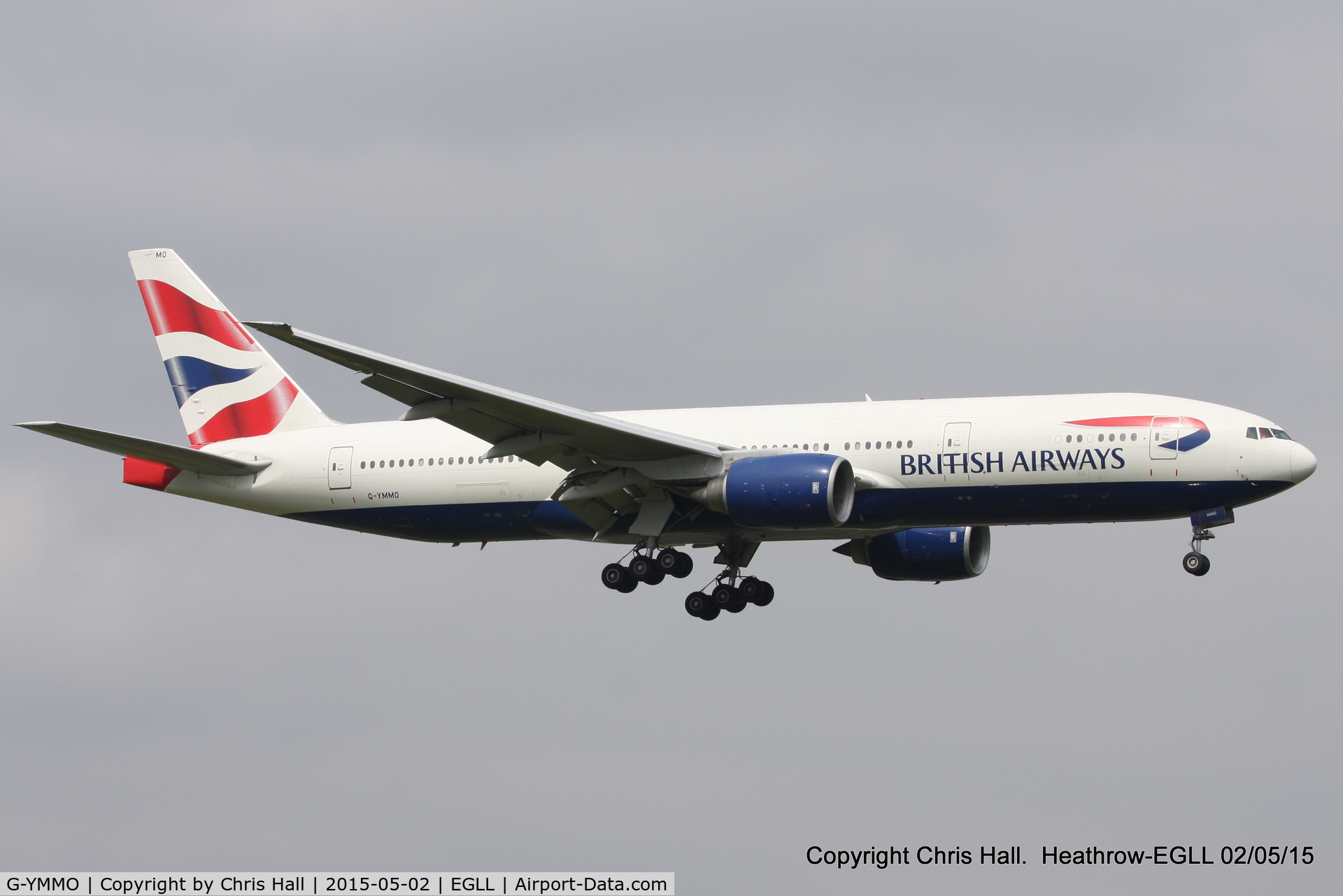 G-YMMO, 2001 Boeing 777-236 C/N 30317, British Airways