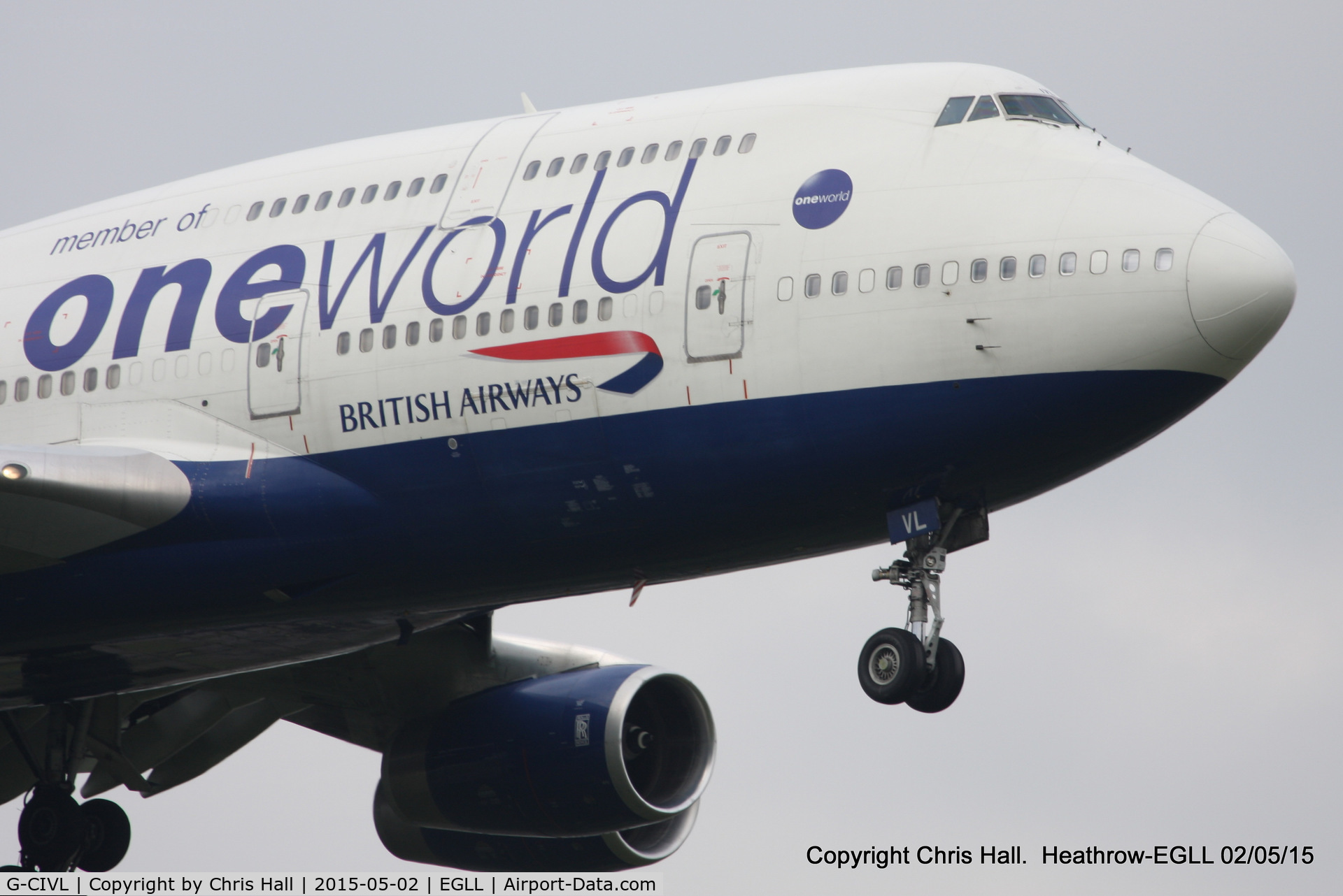 G-CIVL, 1997 Boeing 747-436 C/N 27478, British Airways