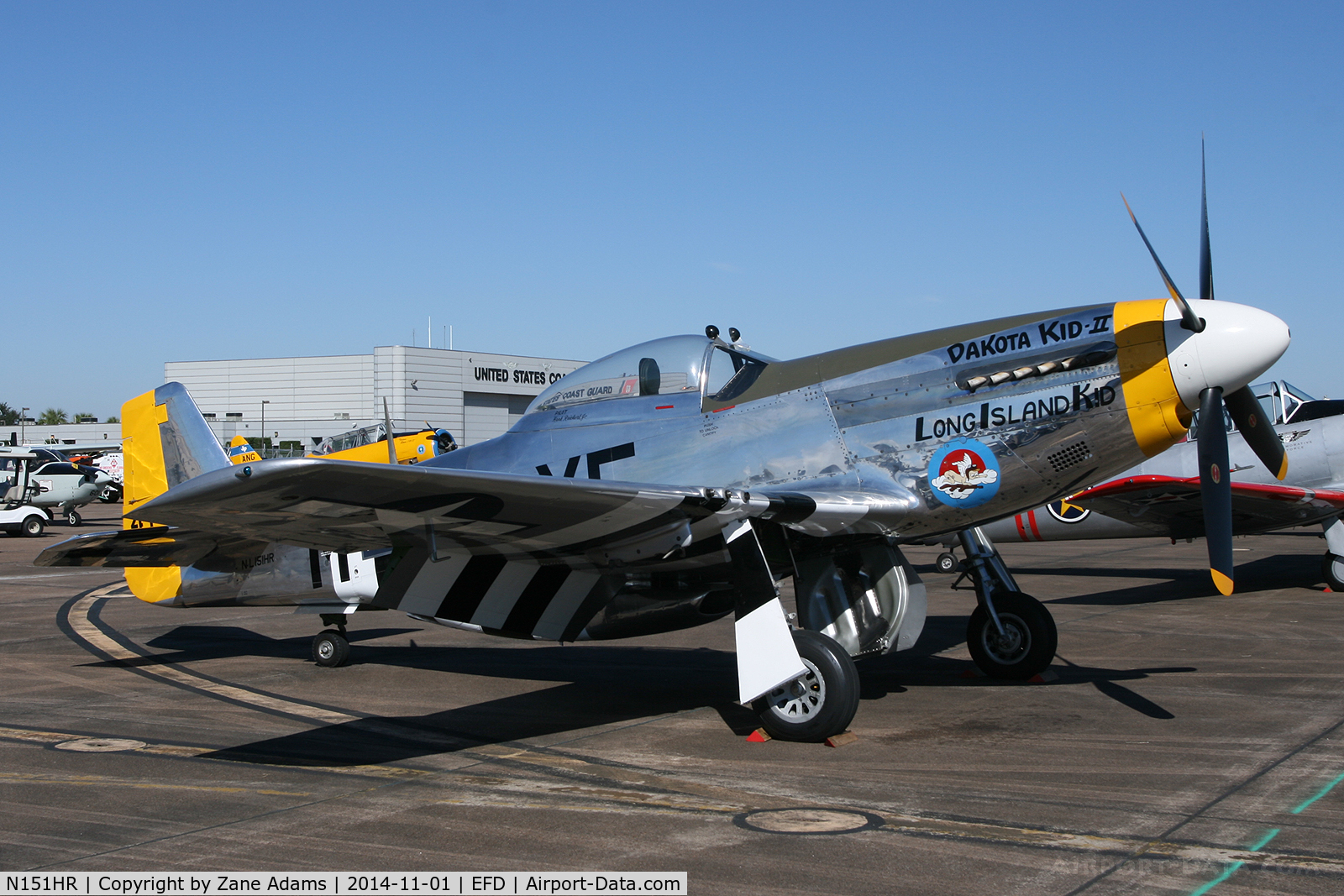 N151HR, 1945 North American P-51D Mustang C/N 12241064, At the 2015 Wings Over Houston Airshow
