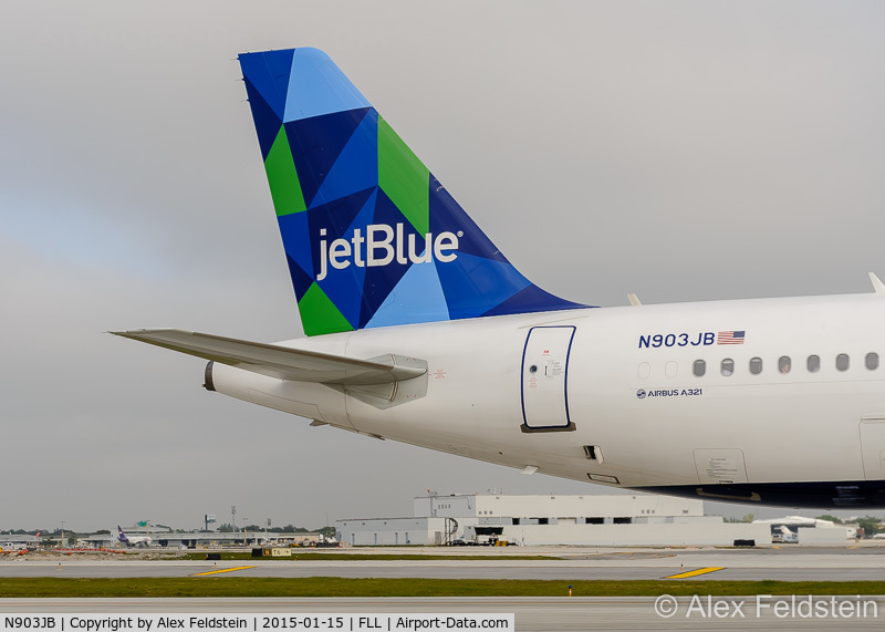 N903JB, 2013 Airbus A321-231 C/N 5783, Ft. Lauderdale