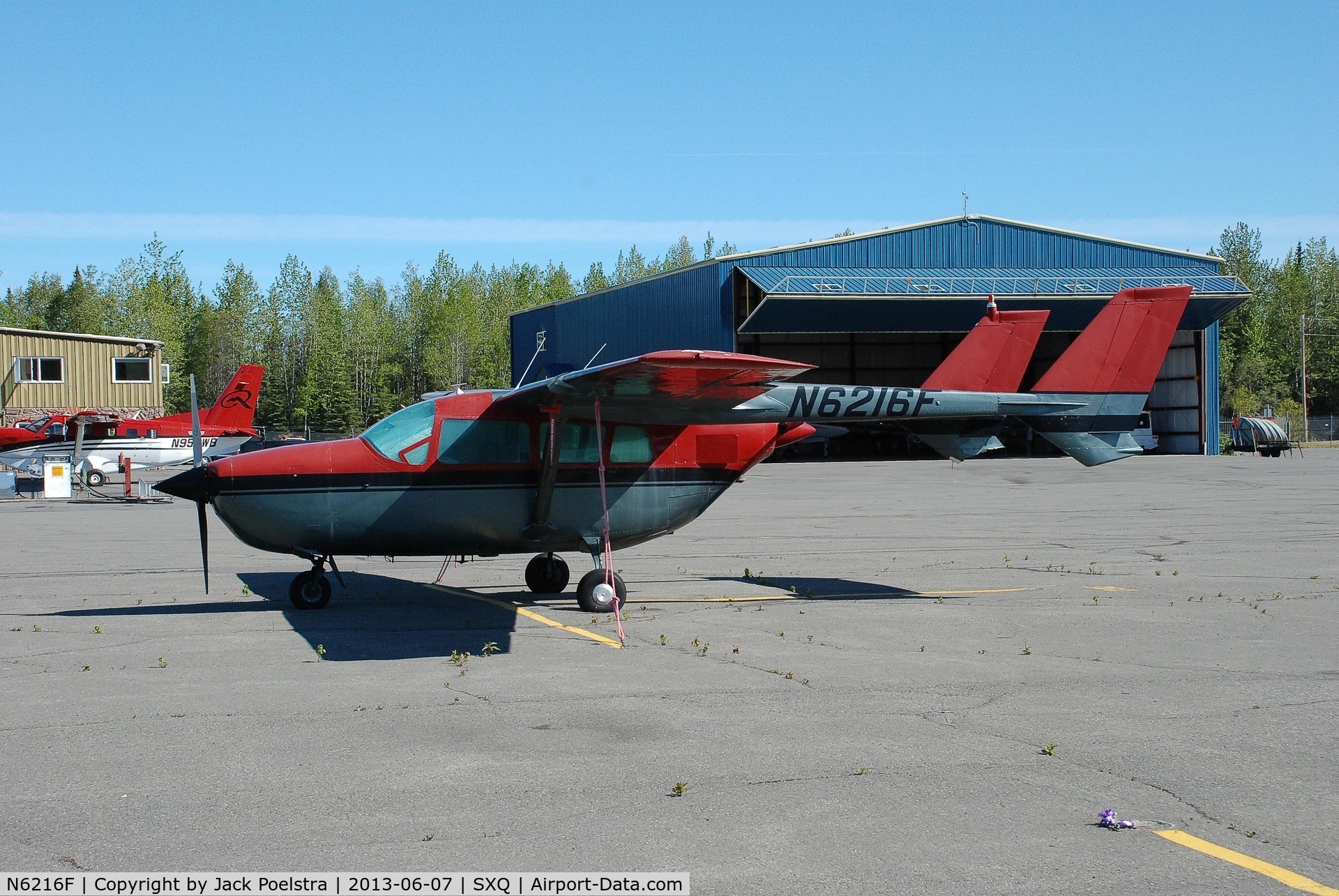 N6216F, 1965 Cessna 337 Super Skymaster C/N 337-0216, N6216F  at Soldotna airport AK