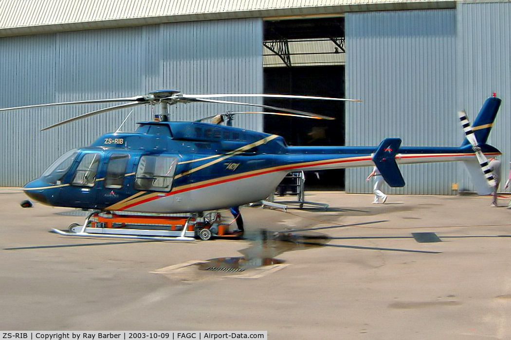 ZS-RIB, Bell 407 C/N 53078, Bell 407 [53078] Grand Central~ZS 09/10/2003
