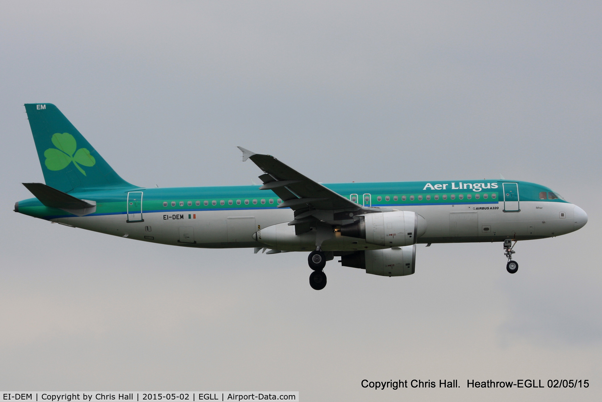 EI-DEM, 2005 Airbus A320-214 C/N 2411, Aer Lingus