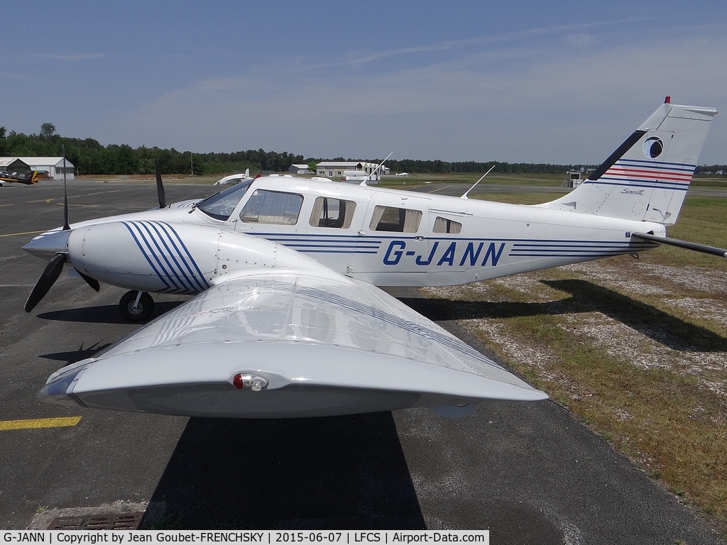 G-JANN, 1988 Piper PA-34-220T Seneca III C/N 34-33133, private Piper