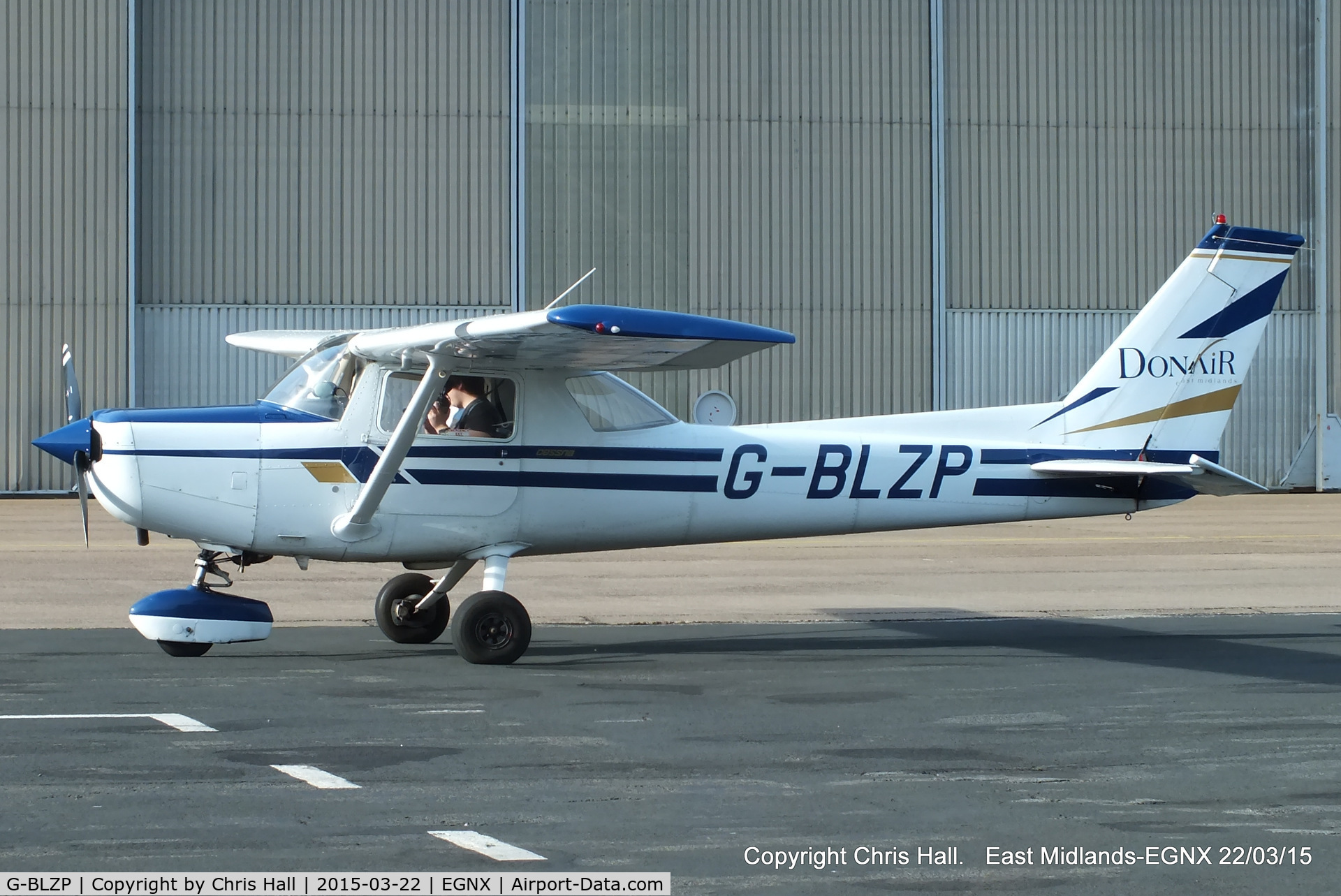 G-BLZP, 1985 Reims F152 C/N 1959, East Midlands Flying School