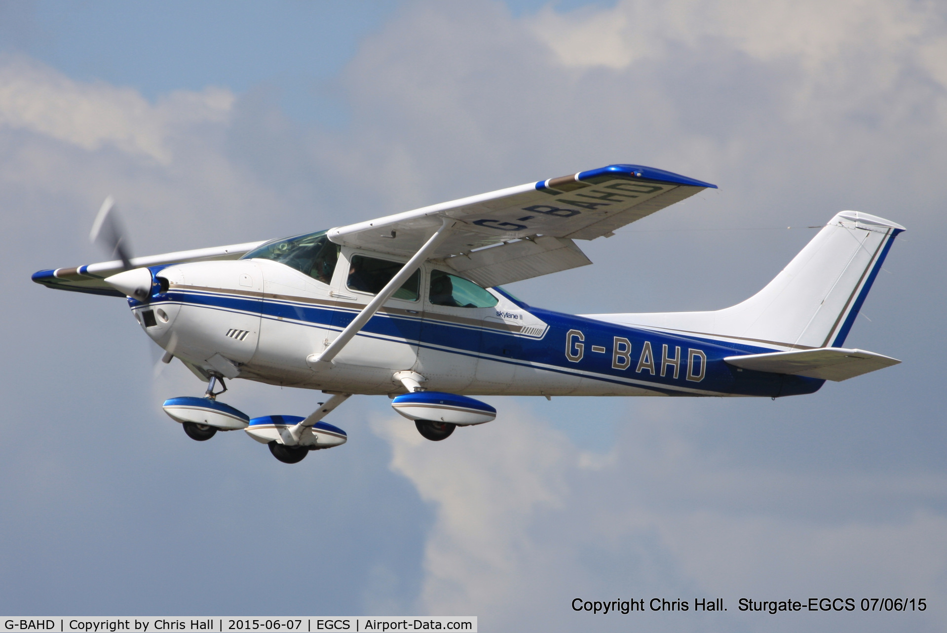 G-BAHD, 1972 Cessna 182P Skylane Skylane C/N 18261501, at the Sturgate Summer flyin