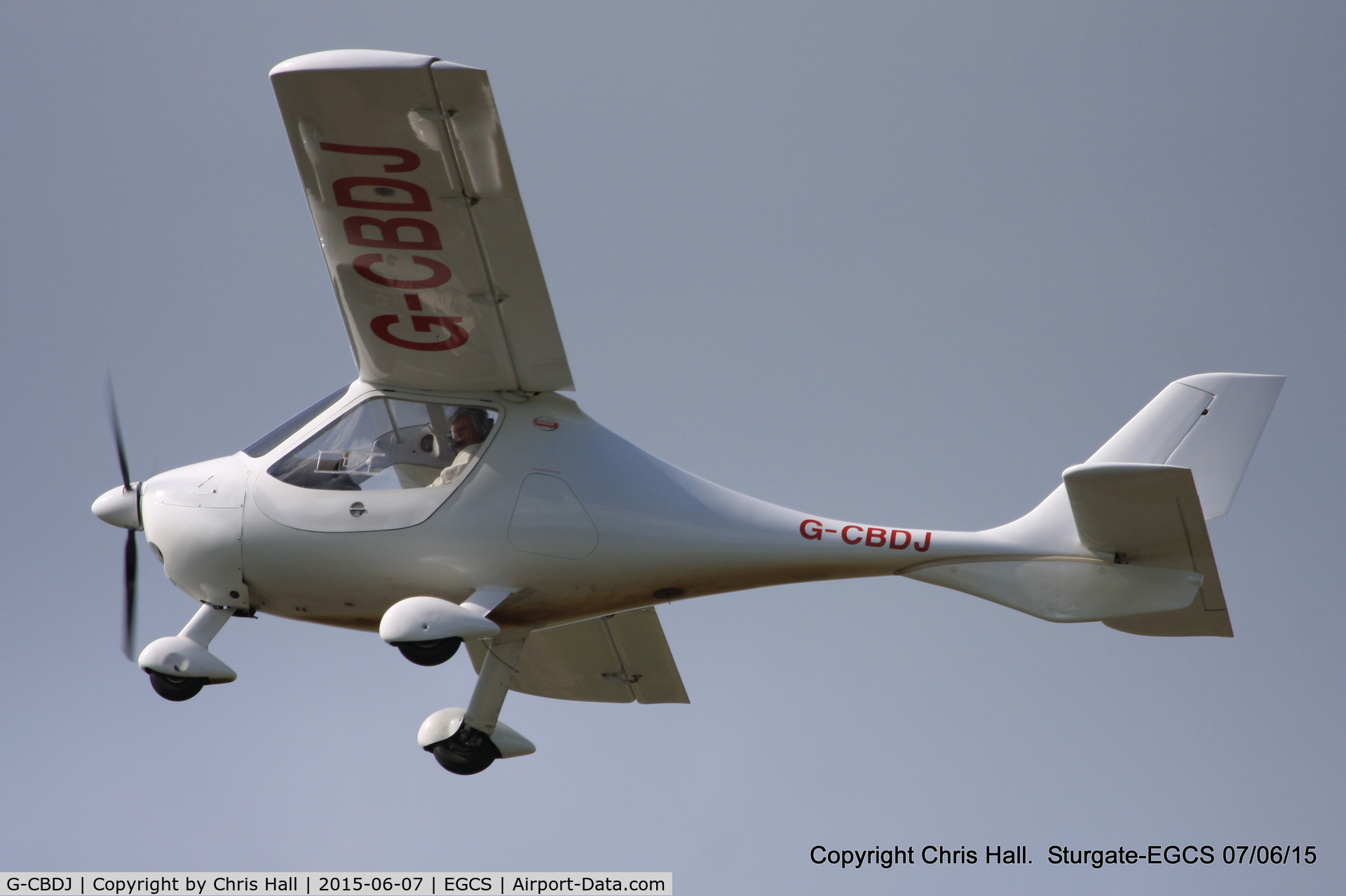 G-CBDJ, 2001 Flight Design CT2K C/N 7850, at the Sturgate Summer flyin