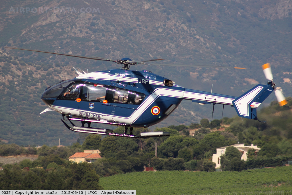 9035, Eurocopter-Kawasaki EC-145 (BK-117C-2) C/N 9035, Landing
