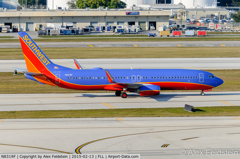N8319F, 2012 Boeing 737-8H4 C/N 36994, Ft. Lauderdale