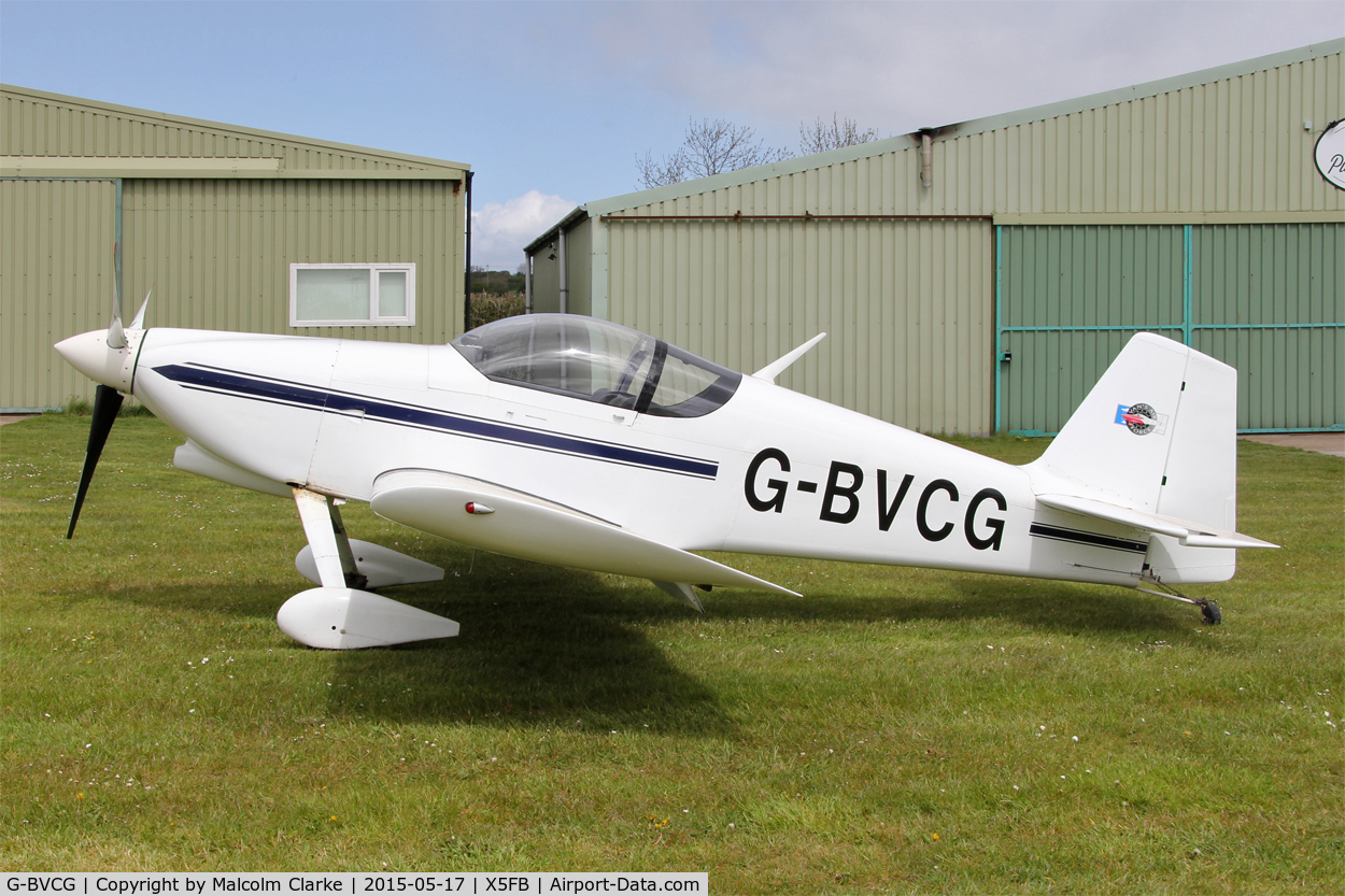 G-BVCG, 1994 Vans RV-6 C/N PFA 181-11783, Vans RV-6 at the opening of Fishburn Airfield's new clubhouse, May 17th 2015.