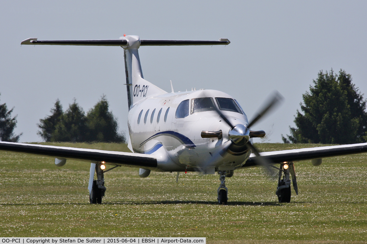 OO-PCI, 2012 Pilatus PC-12/47E C/N 1380, @ EBSH.