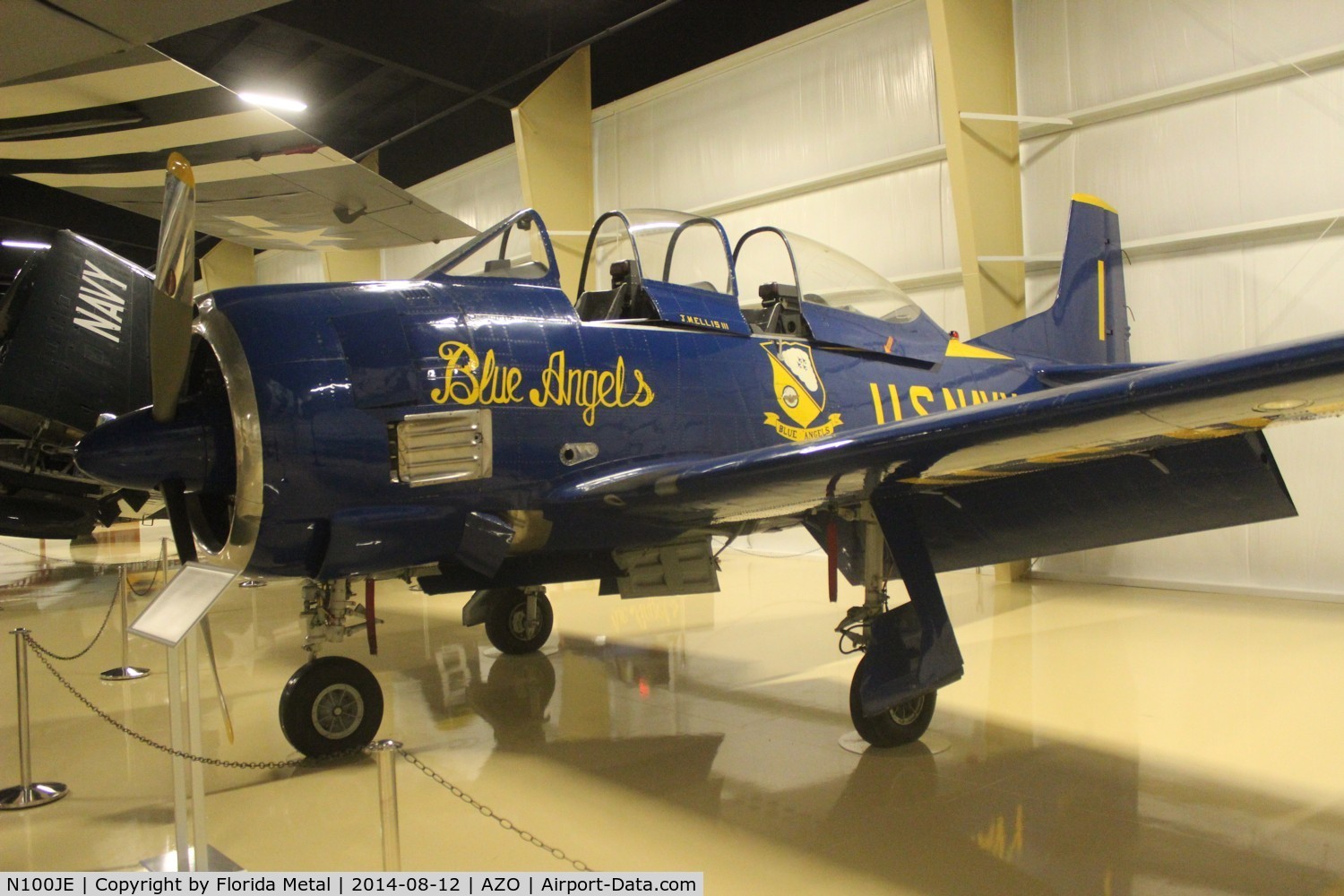 N100JE, 1961 North American NA-260 (T-28) Nomad C/N 51-7700N, T-28 at Air Zoo