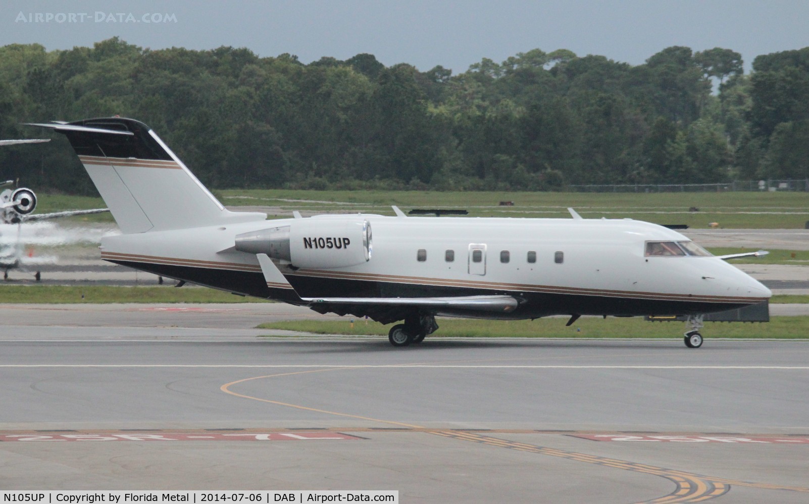 N105UP, 1987 Canadair Challenger 601 (CL-600-2A12) C/N 3066, challenger 601