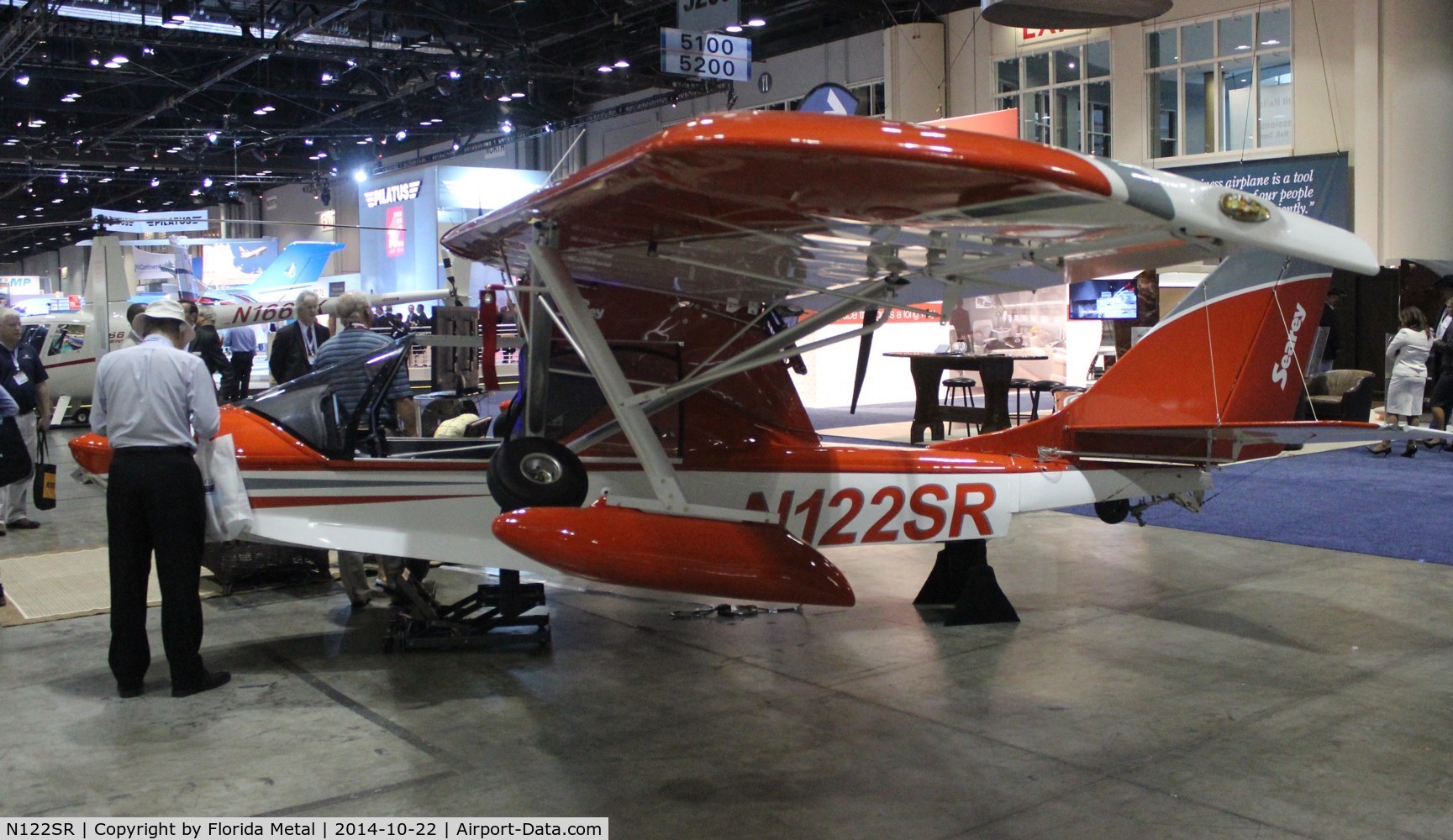N122SR, 2014 Progressive Aerodyne SeaRey LSA C/N 1010, SeaRey at NBAA Orlando